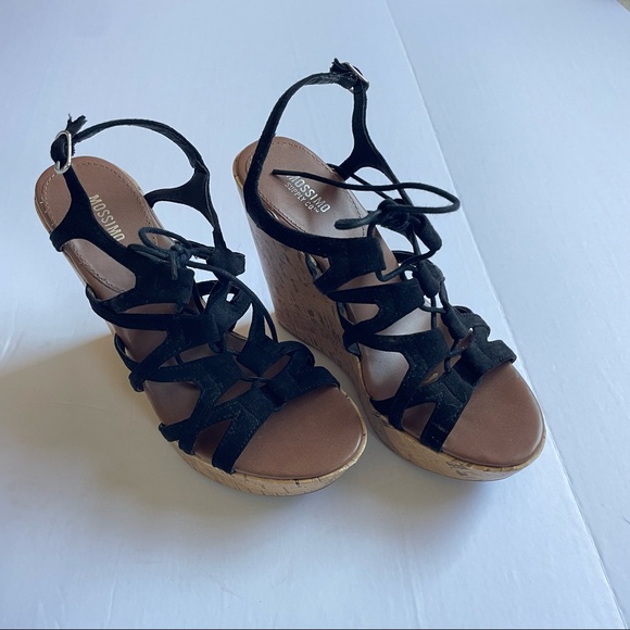 Lace Up Wedges - Picture 2 of 3